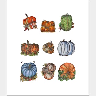 Pumpkin Patch Posters and Art